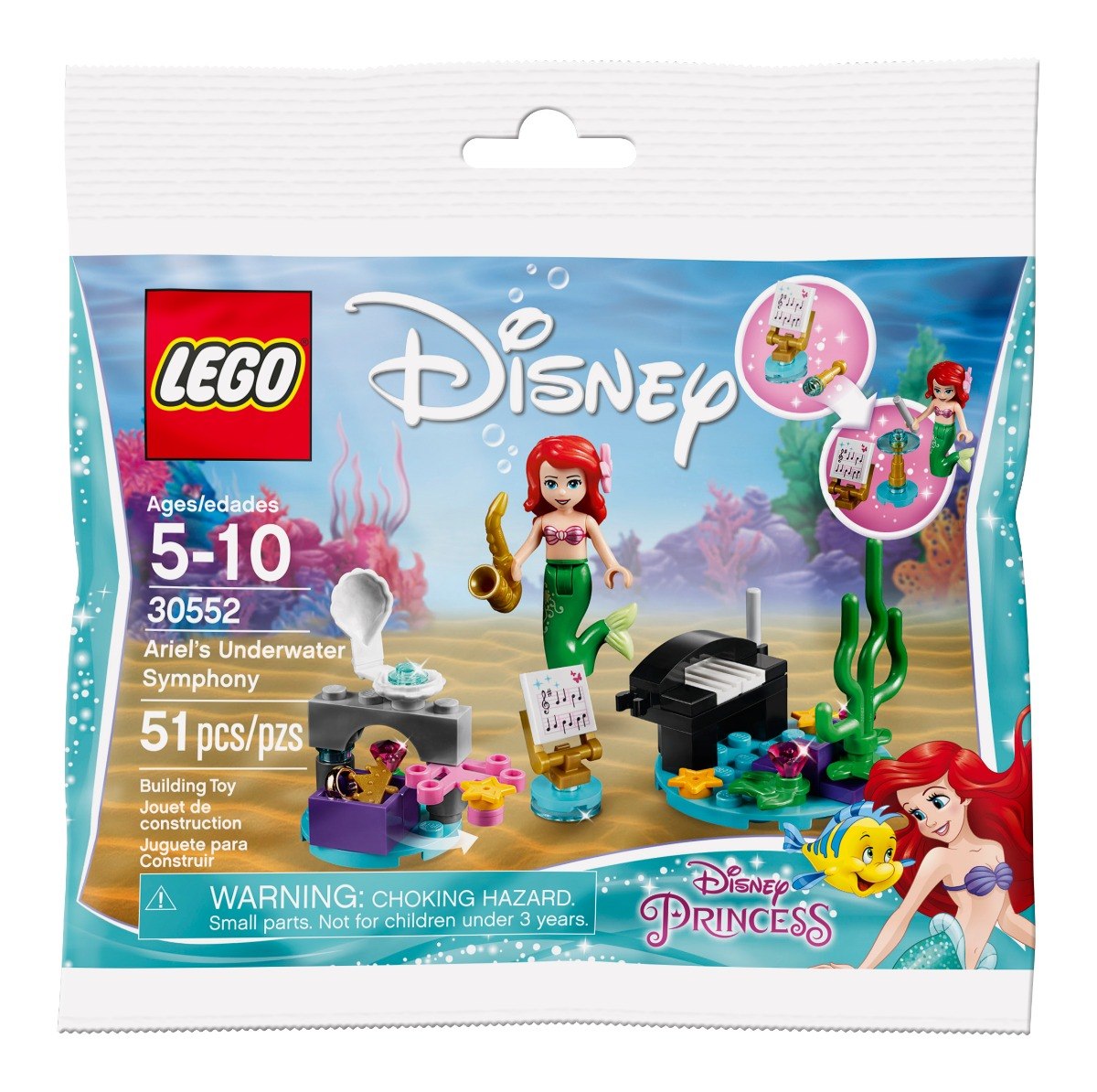 lego ariel y el hechizo magico